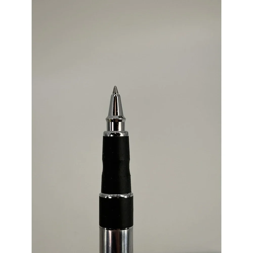 Vintage Polished Silver Advertising Pen CNA National